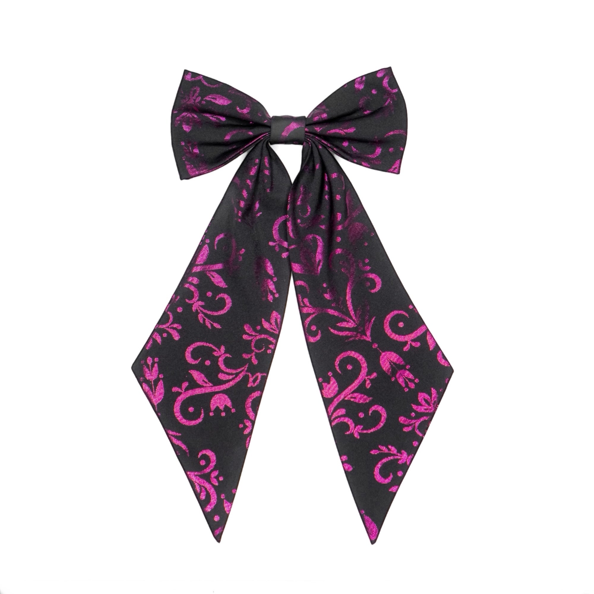 Crowned Athletics Disney Daisy Duck Bow with barrette HAIR BOWS main image 2