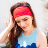 Mermaid Princess Athletic Headband - Red