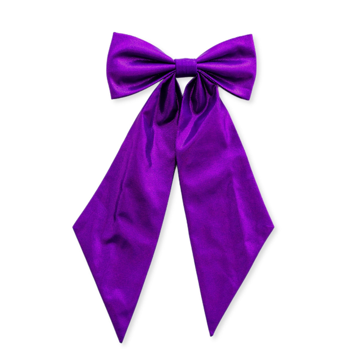 Amethyst Jewel Hair Bow