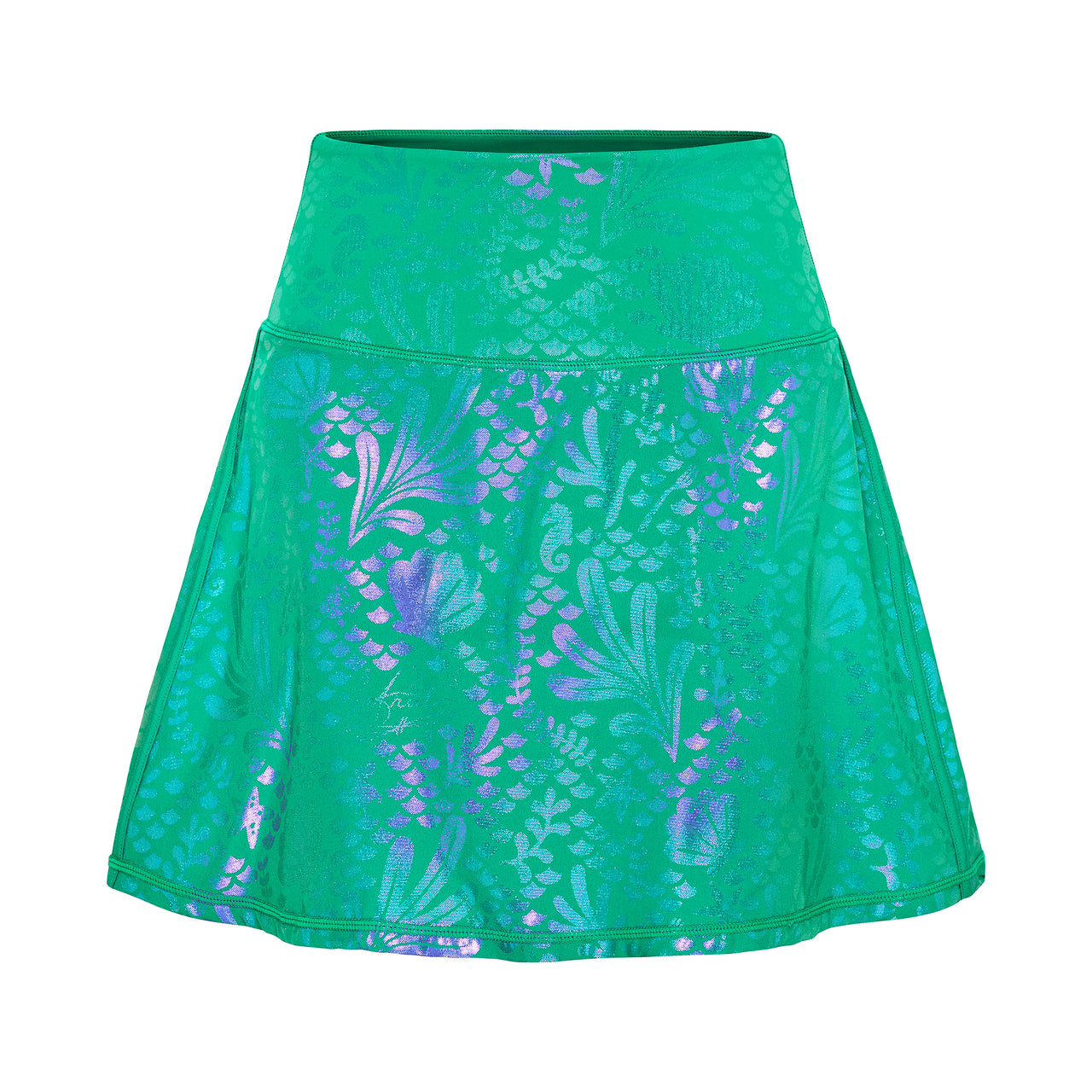Disney Princess Ariel Women's Athletic Skort - Green