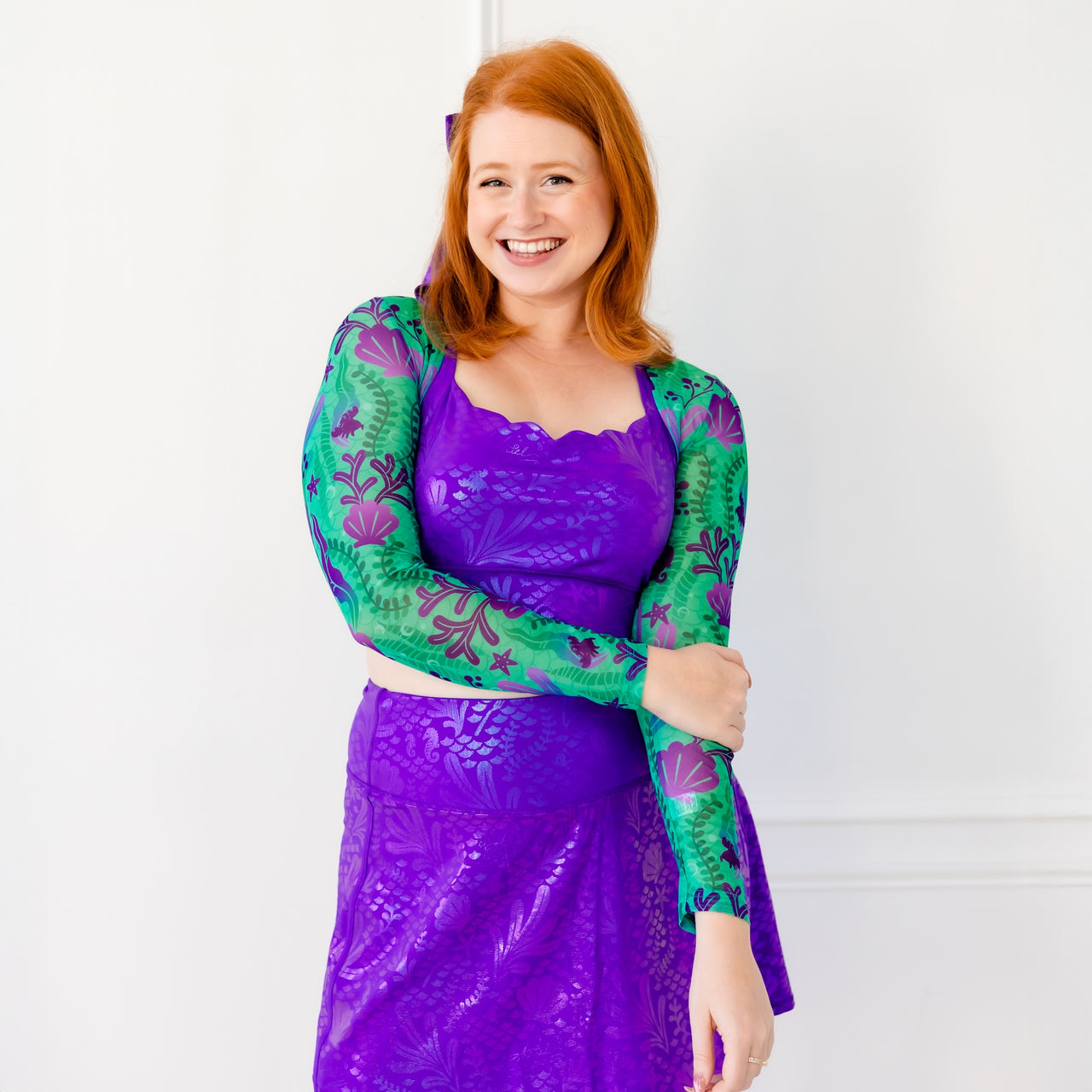 Disney Princess Ariel Women's Mesh Shrug