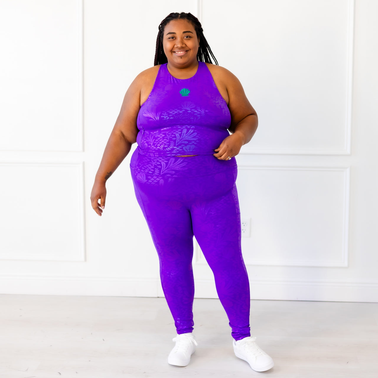 Disney Princess Ariel Women's Leggings - Purple