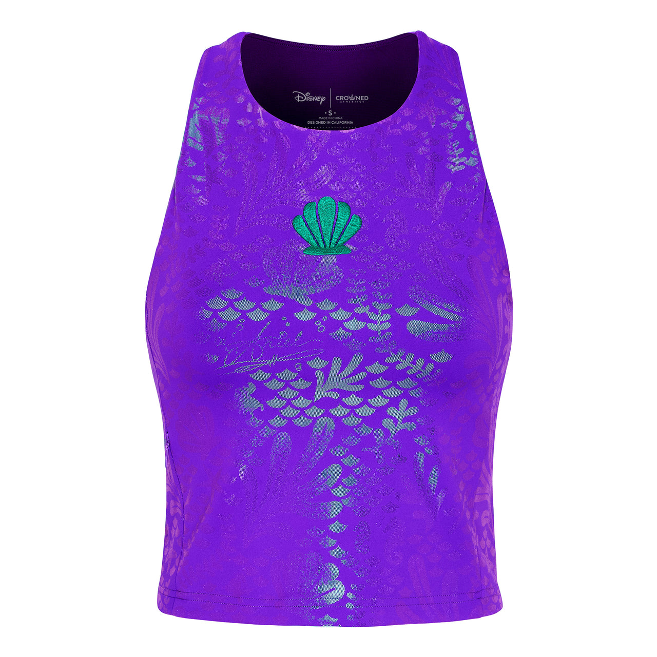 Disney Princess Ariel Women's Power Tank - Purple