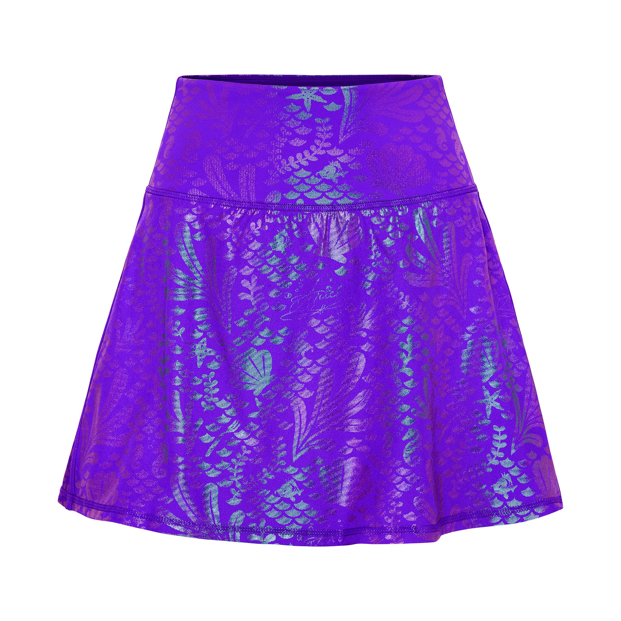 Disney Princess Ariel Women's Athletic Skort - Purple