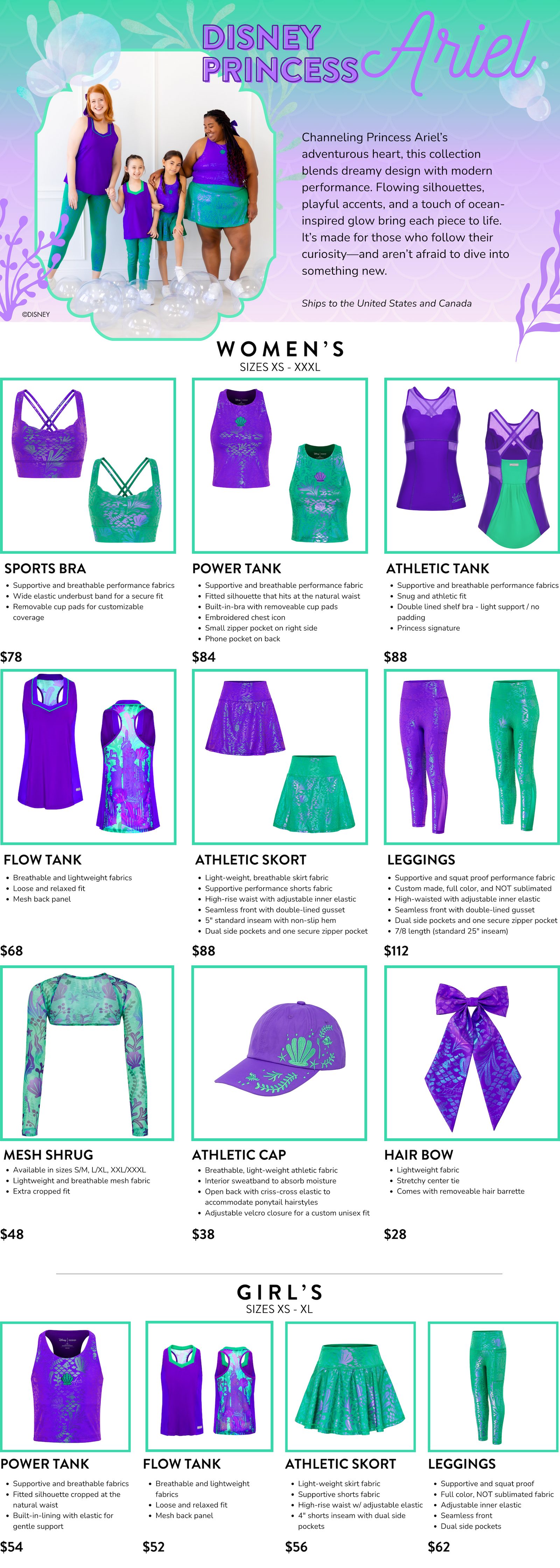DISNEY'S THE LITTLE MERMAID PRODUCT GUIDE
