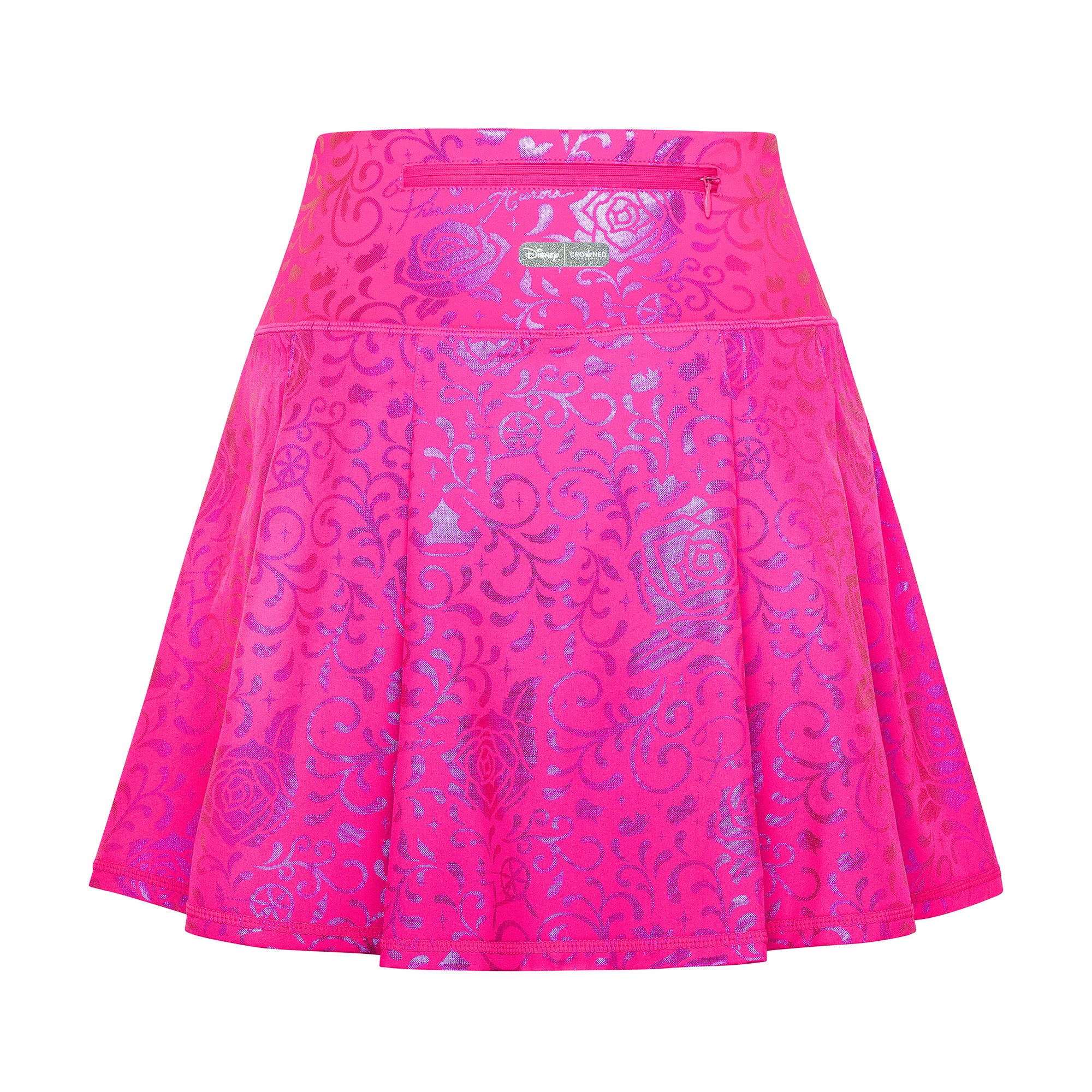 Disney Princess Aurora Women's Athletic Skort - Pink