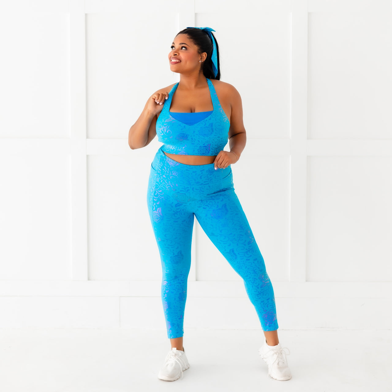 Disney Princess Aurora Women's Leggings - Blue