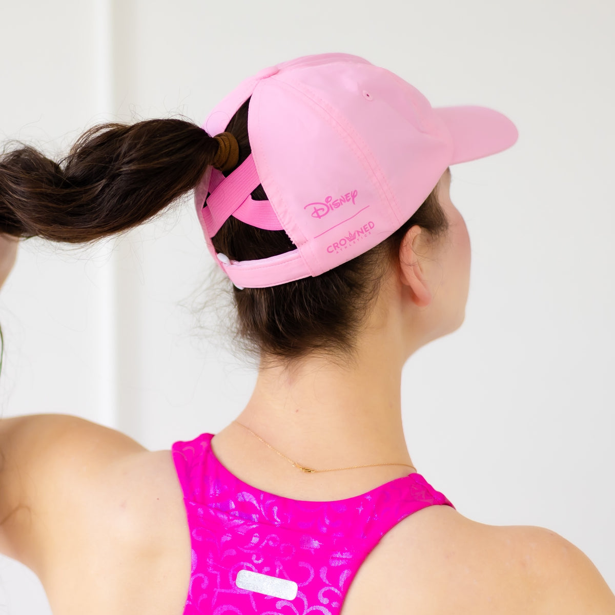 Cap Princess Style Disney Princess Aurora Athletic Cap - Pink
