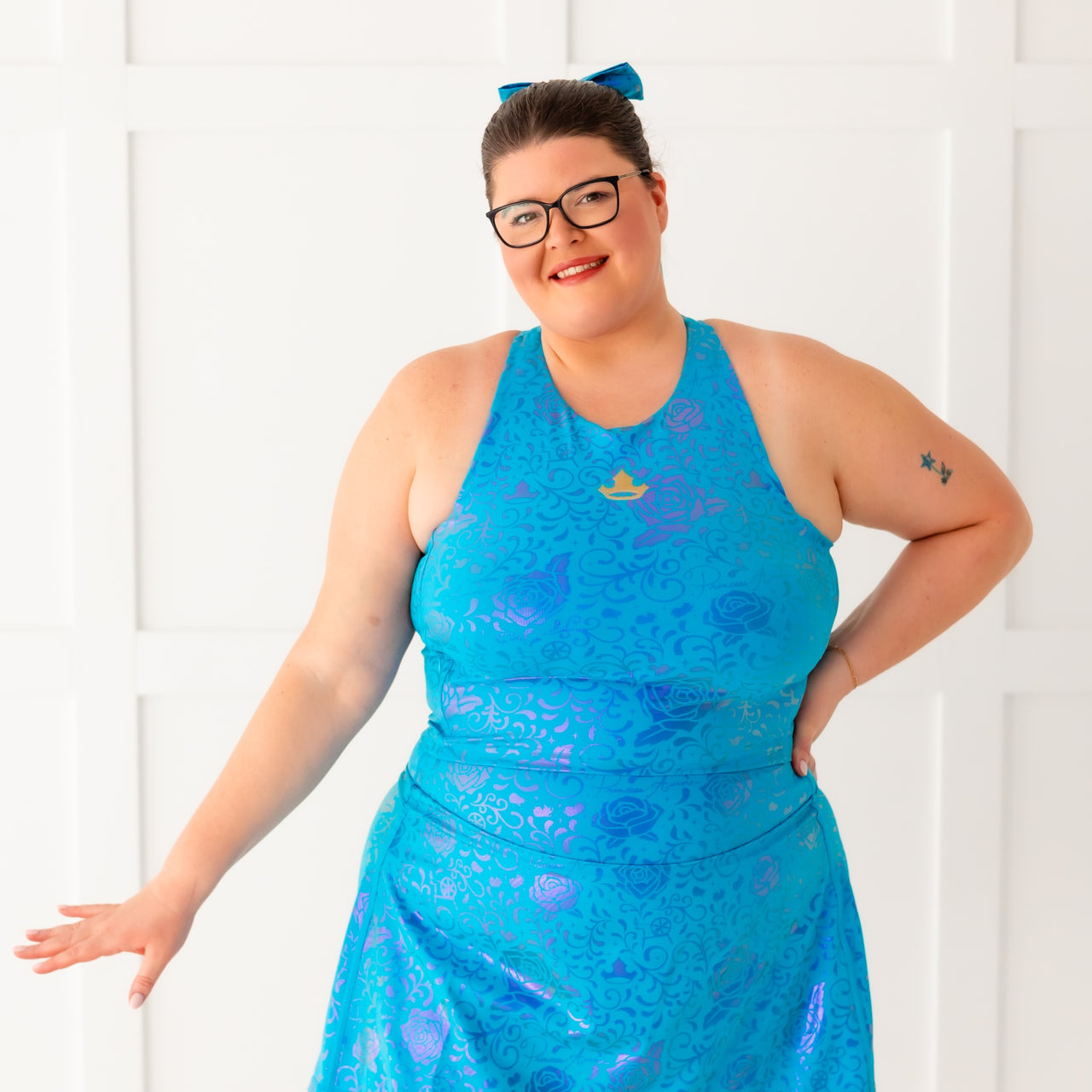 Disney Princess Aurora Women's Power Tank - Blue