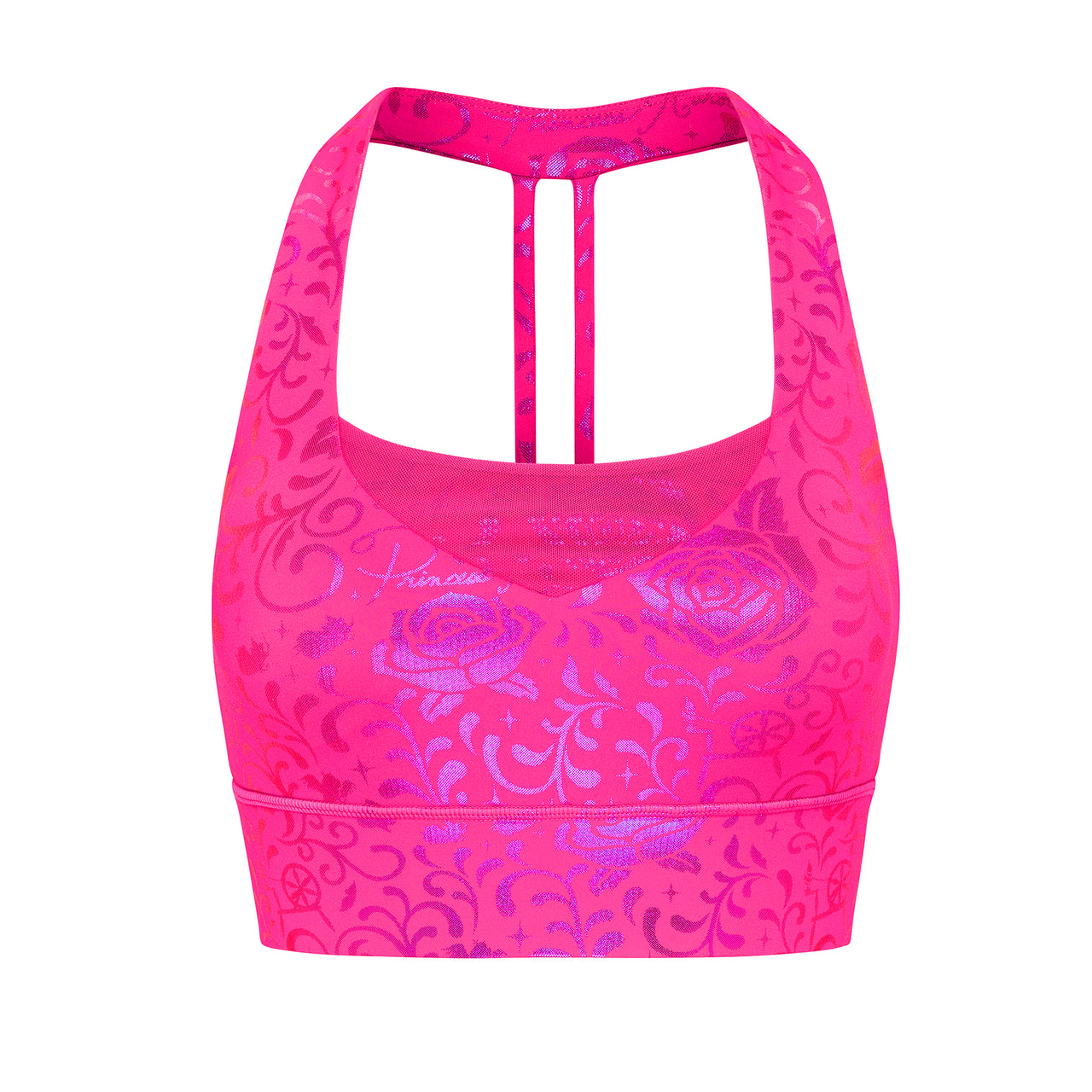 Disney Princess Aurora Women's Sports Bra - Pink
