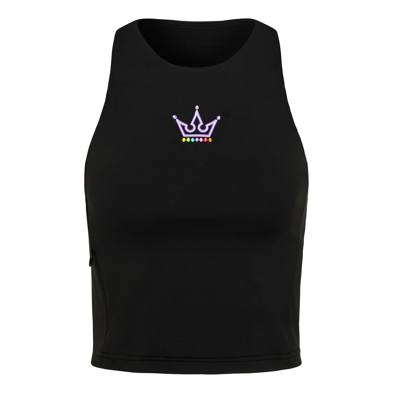 Crowned Power Tank - Black