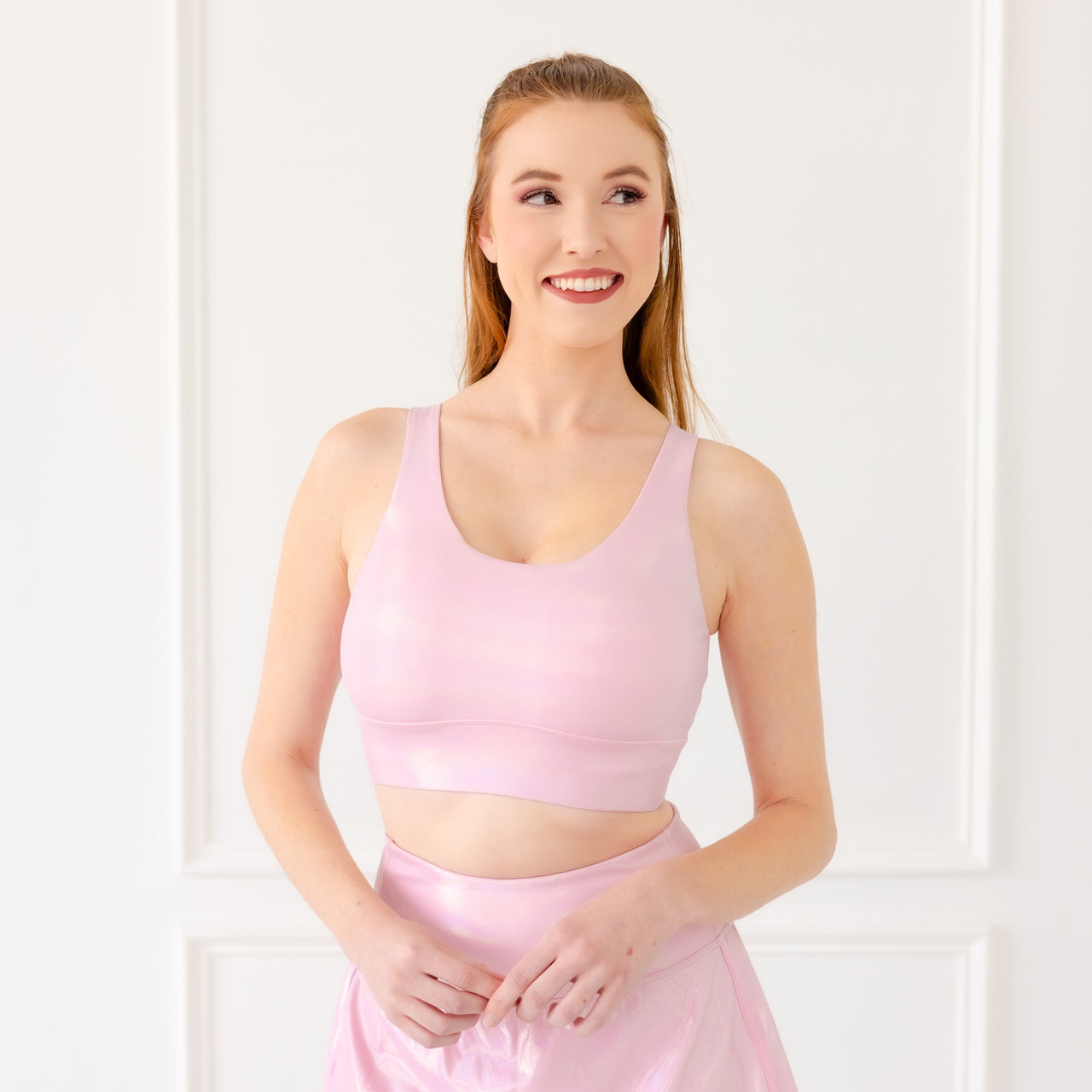 Blush Prism Sports Bra