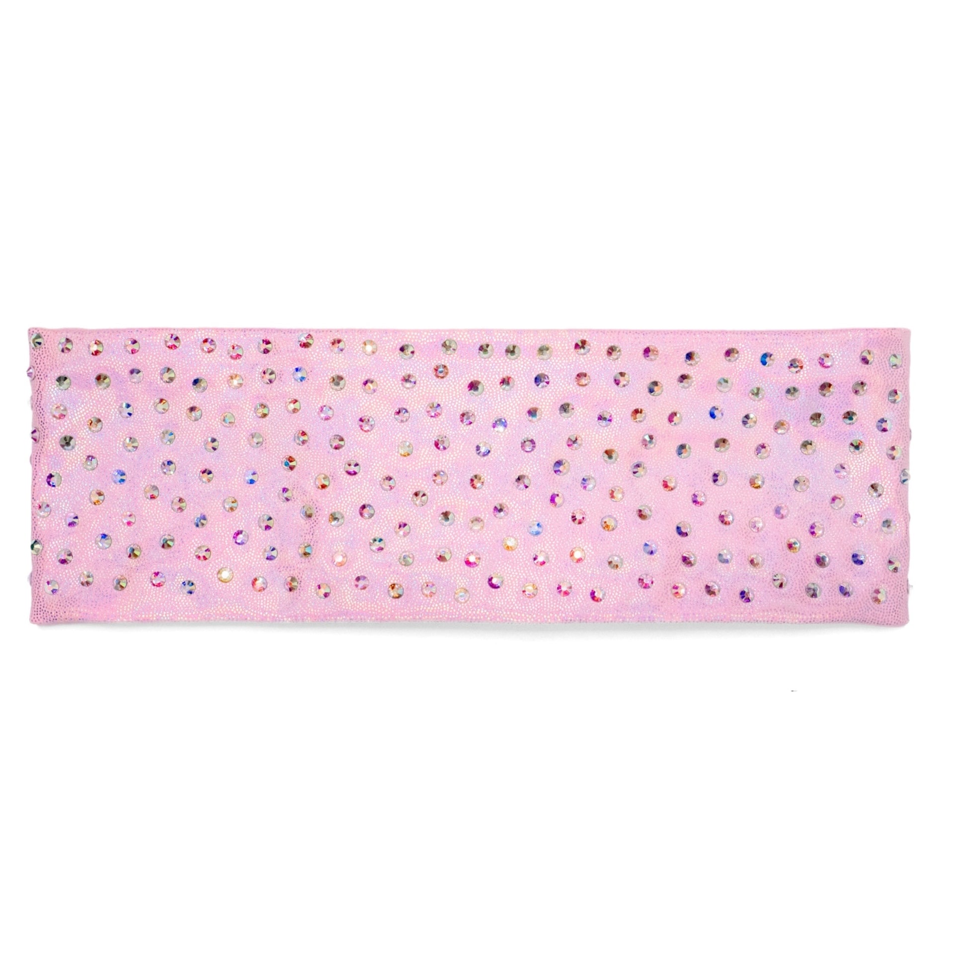 Blush Prism Rhinestone Athletic Headband - Crowned Athletics