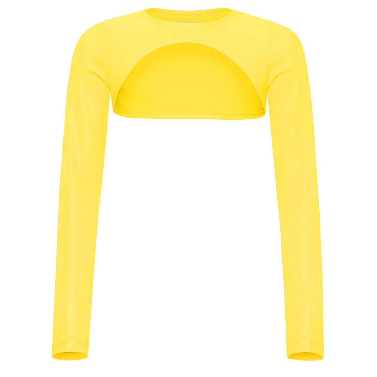 Bright Yellow Women's Athletic Shrug