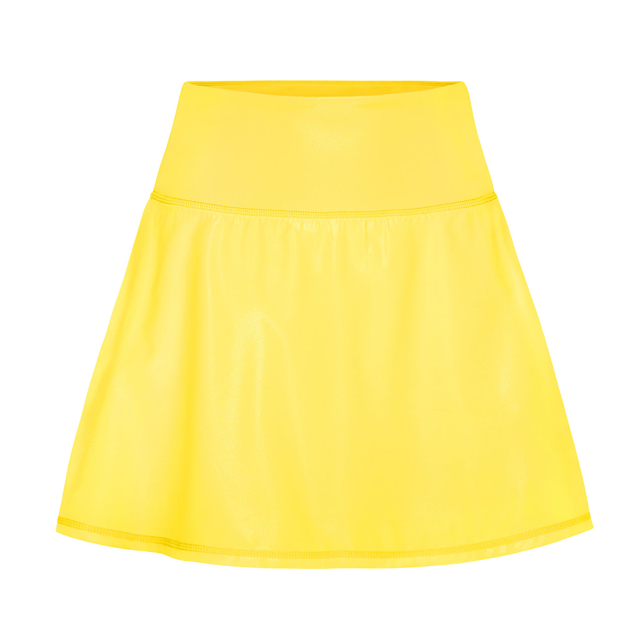 Bright Yellow Women's Athletic Skort