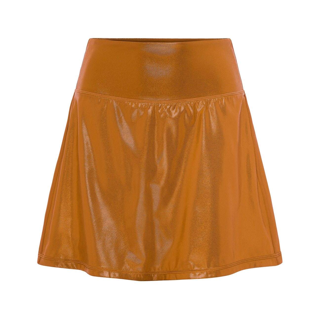 Bronze Metal Athletic Skort