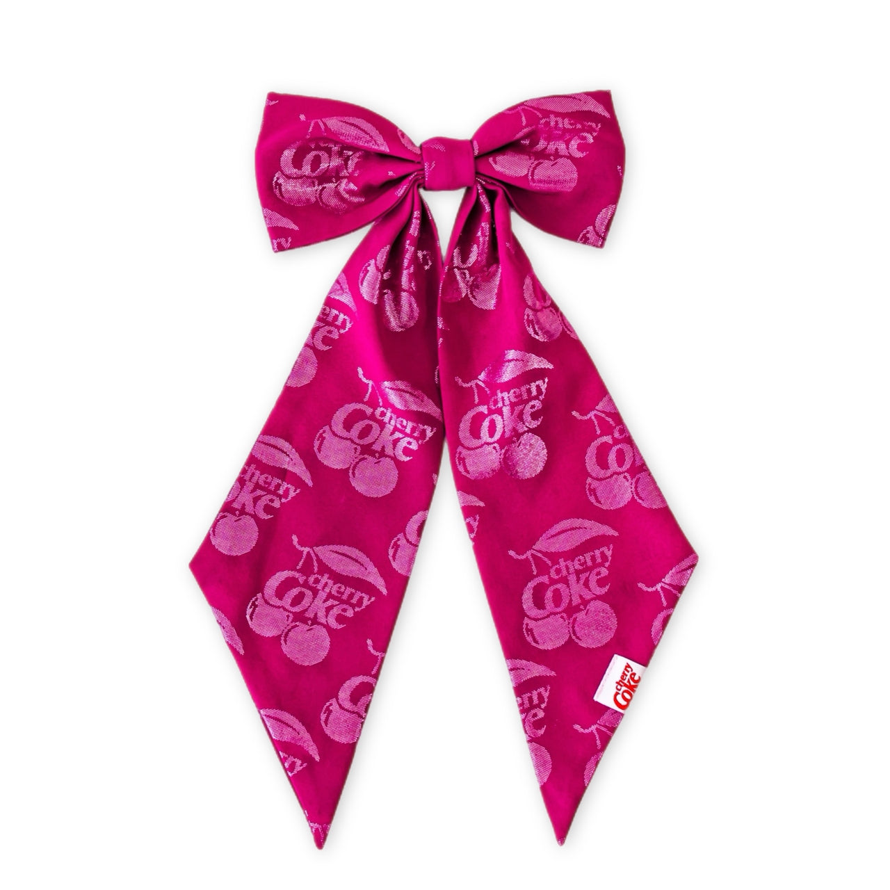 Cherry Coke Hair Bow