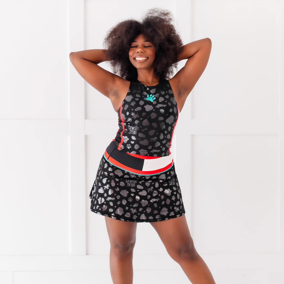 Disney Villain Cruella de Vil Women's Athletic Skort