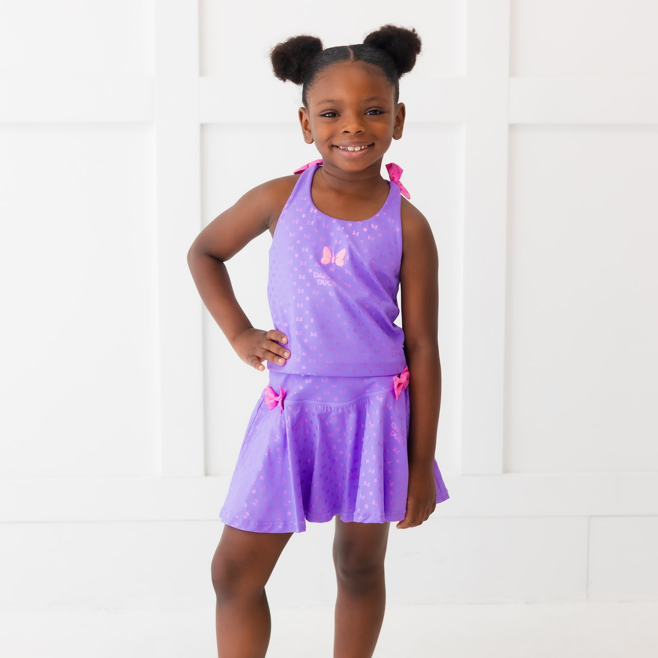 Disney Daisy Duck Girl's Athletic Skort