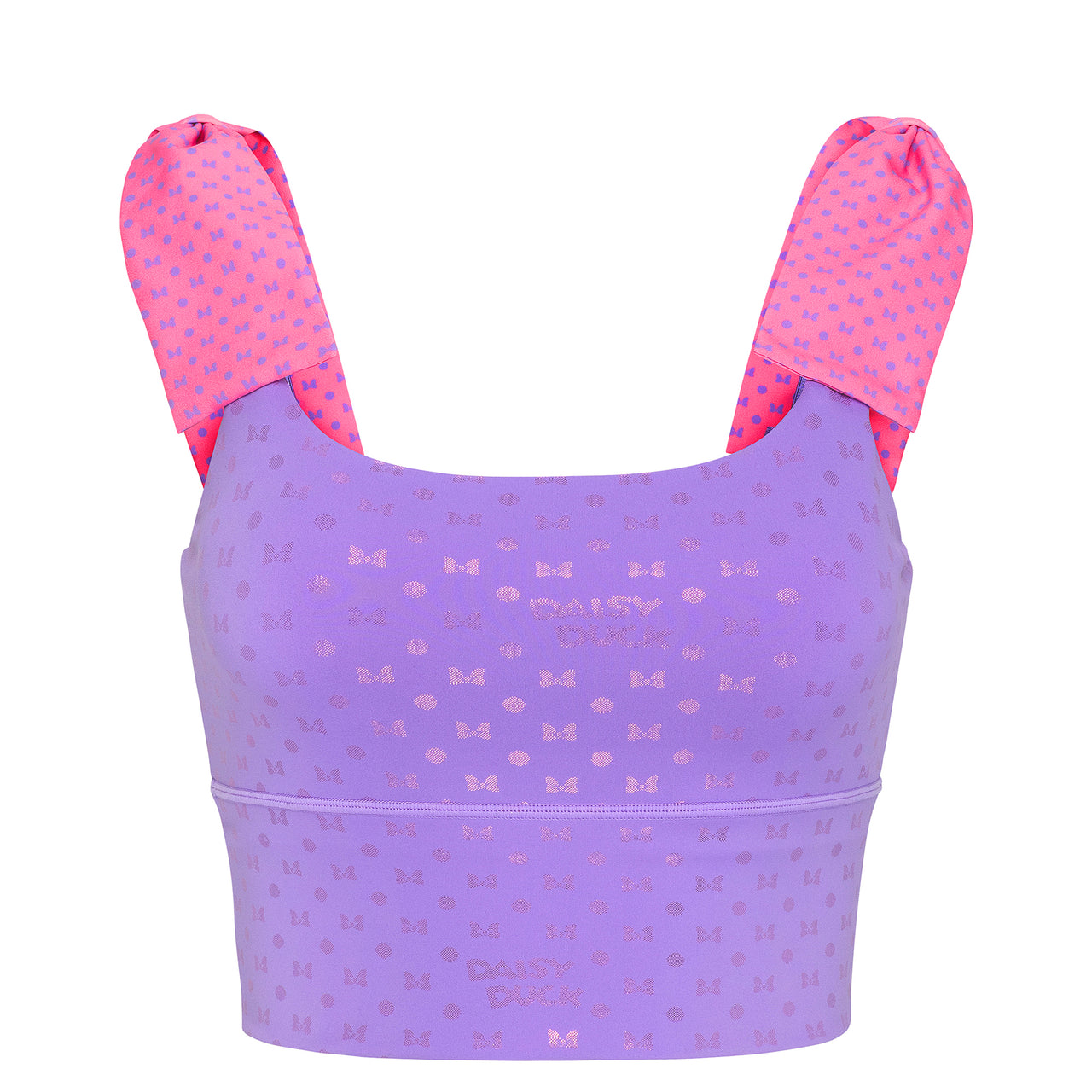 Disney Daisy Duck Women's Long Sports Bra