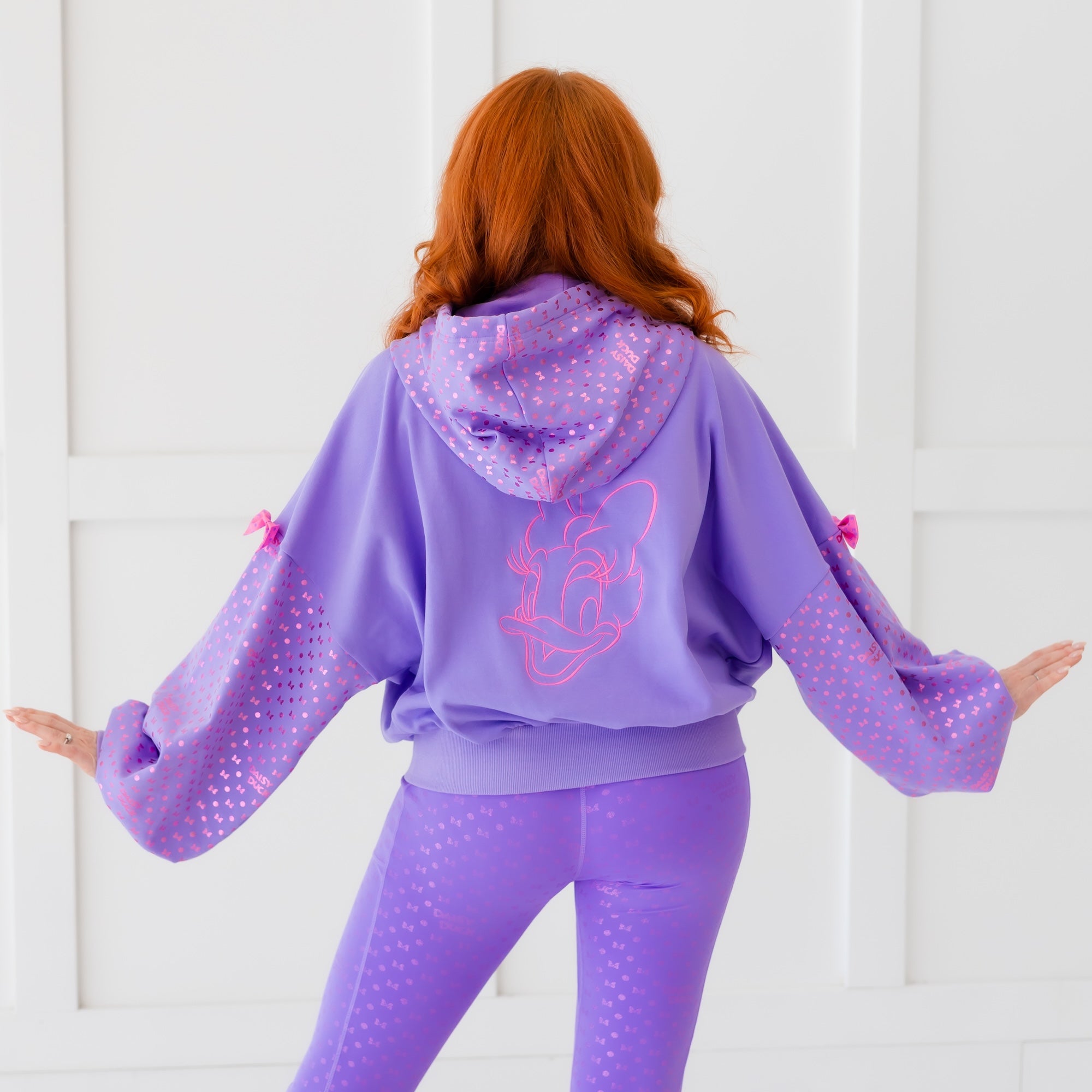 Disney Daisy Duck Women's Zipper Hoodie