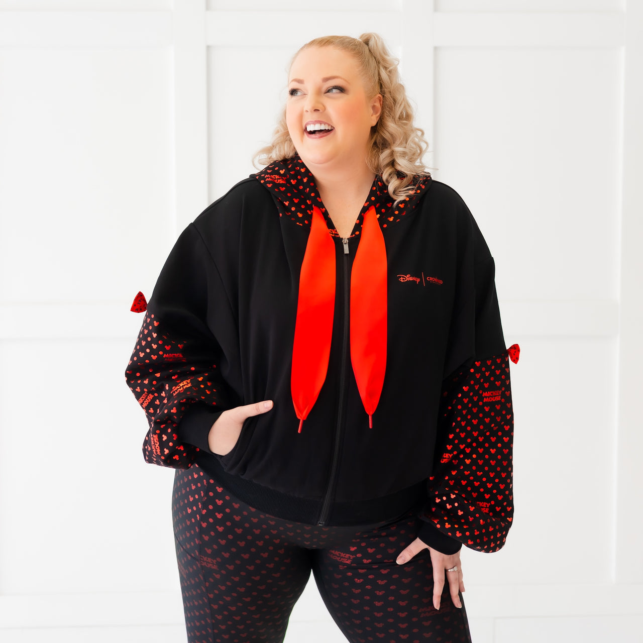 Disney Mickey Mouse Women's Zipper Hoodie