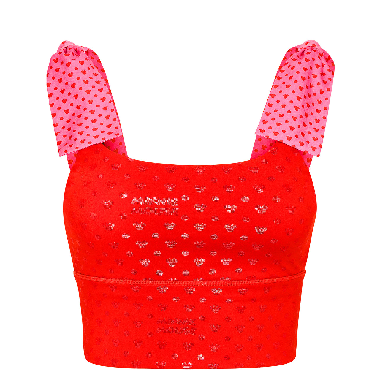 Disney Minnie Mouse Women's Long Sports Bra