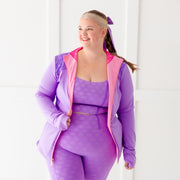 Disney Princess Icons Women's Reversible Jacket - Crowned Athletics