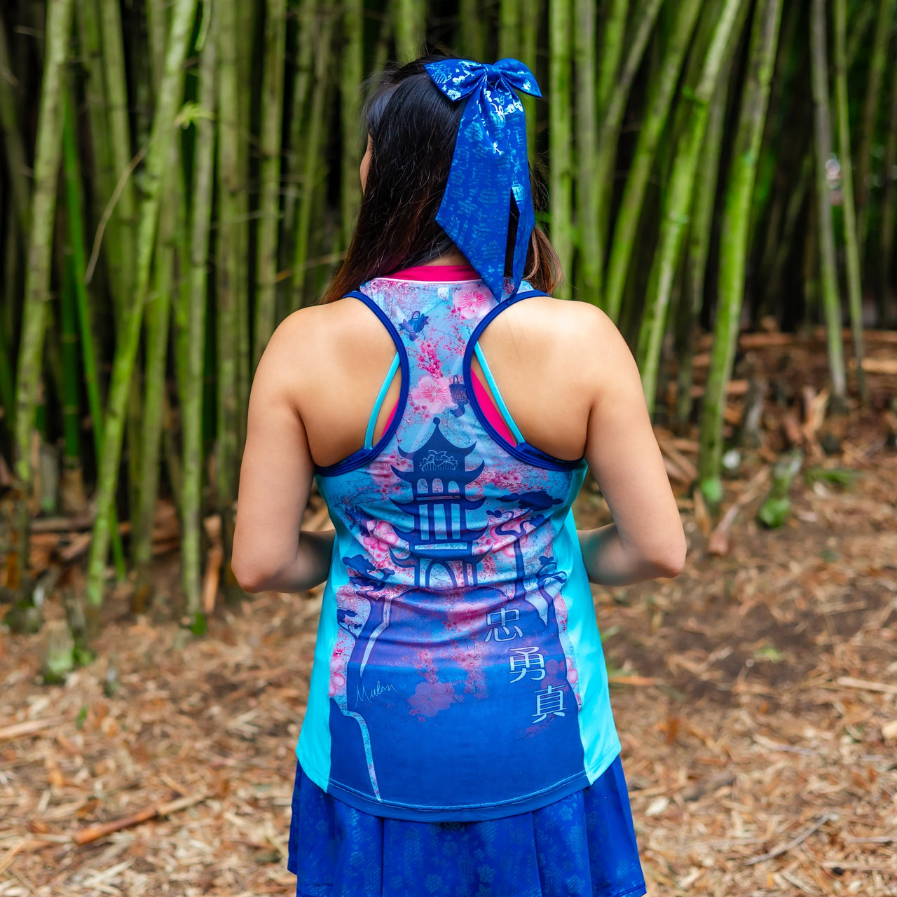 Disney Princess Mulan Women's Flow Tank