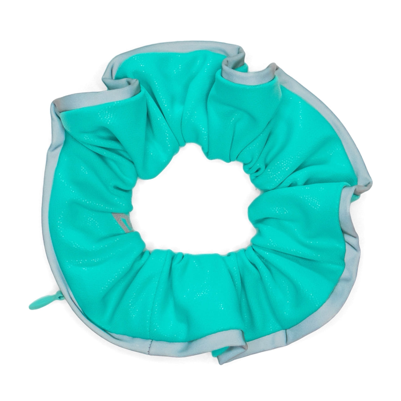 Electric Lagoon Zipper Scrunchie