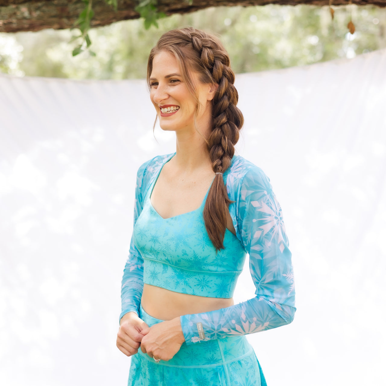 Disney Frozen Elsa Women's Mesh Shrug