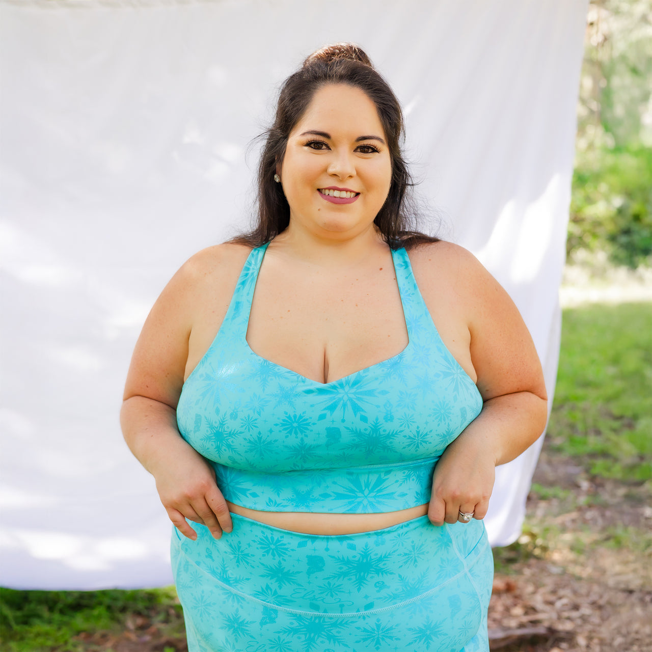 Disney Frozen Elsa Women's Sports Bra