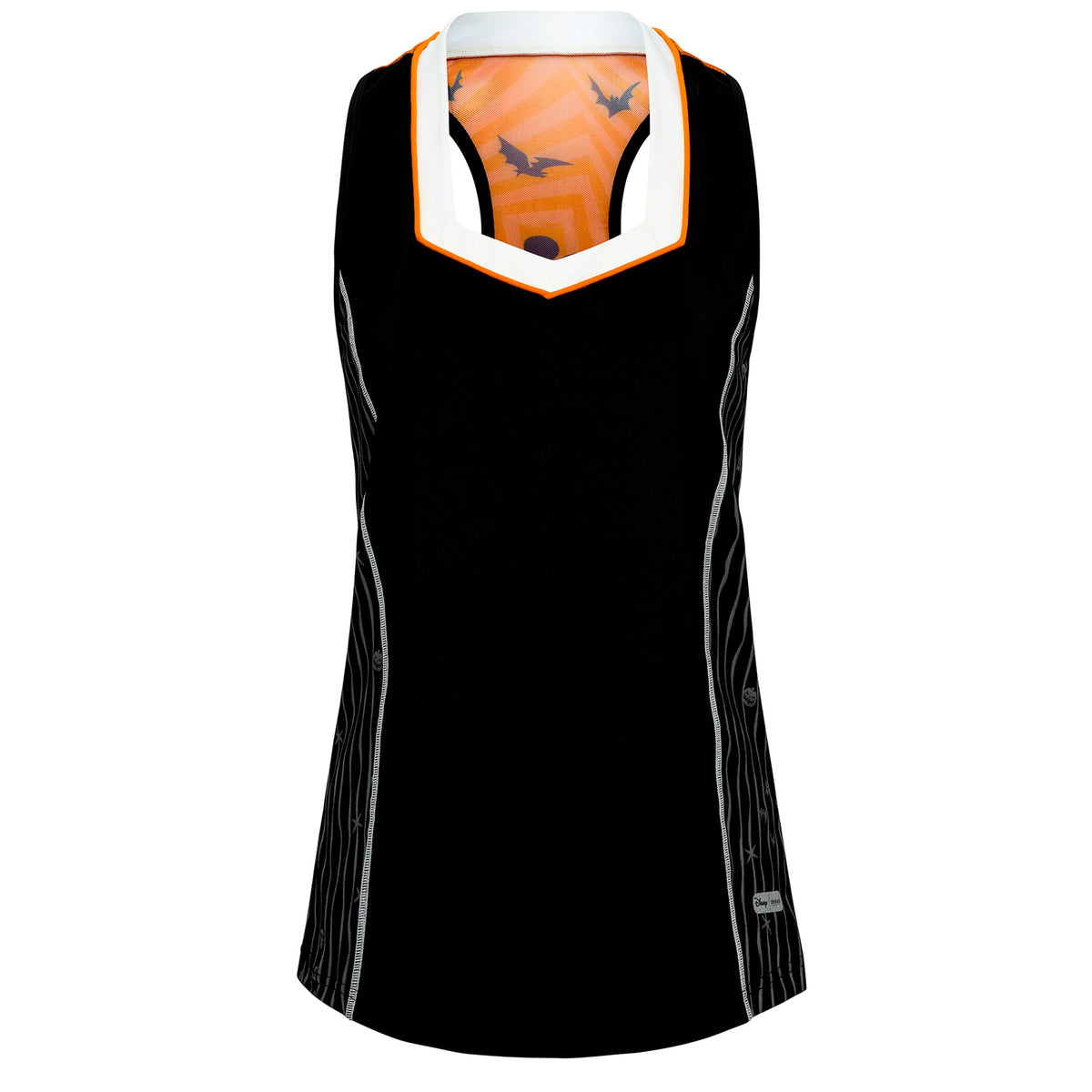 Disney Tim Burton's The Nightmare Before Christmas Jack Skellington Women's Flow Tank