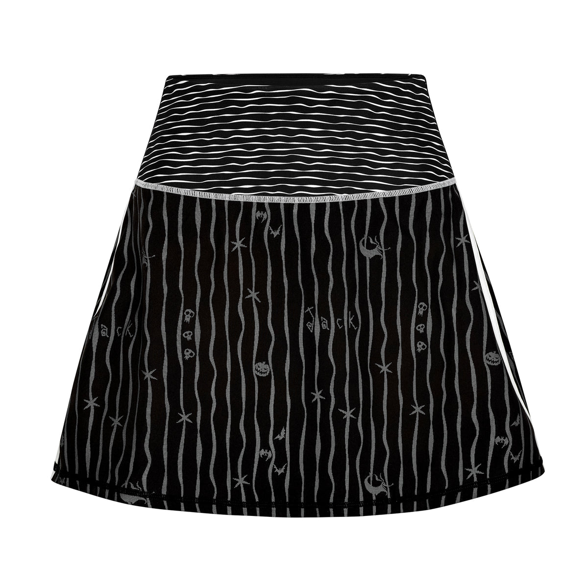 Disney Tim Burton's The Nightmare Before Christmas Jack Skellington Women's Athletic Skort