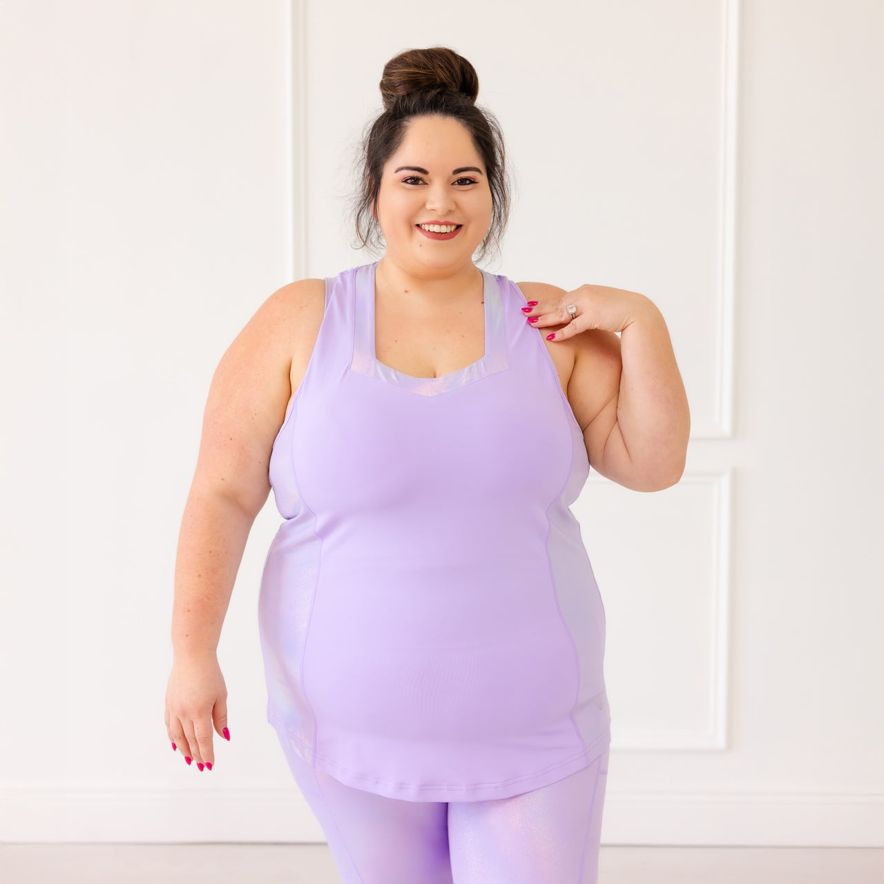 Lavender Prism Flow Tank