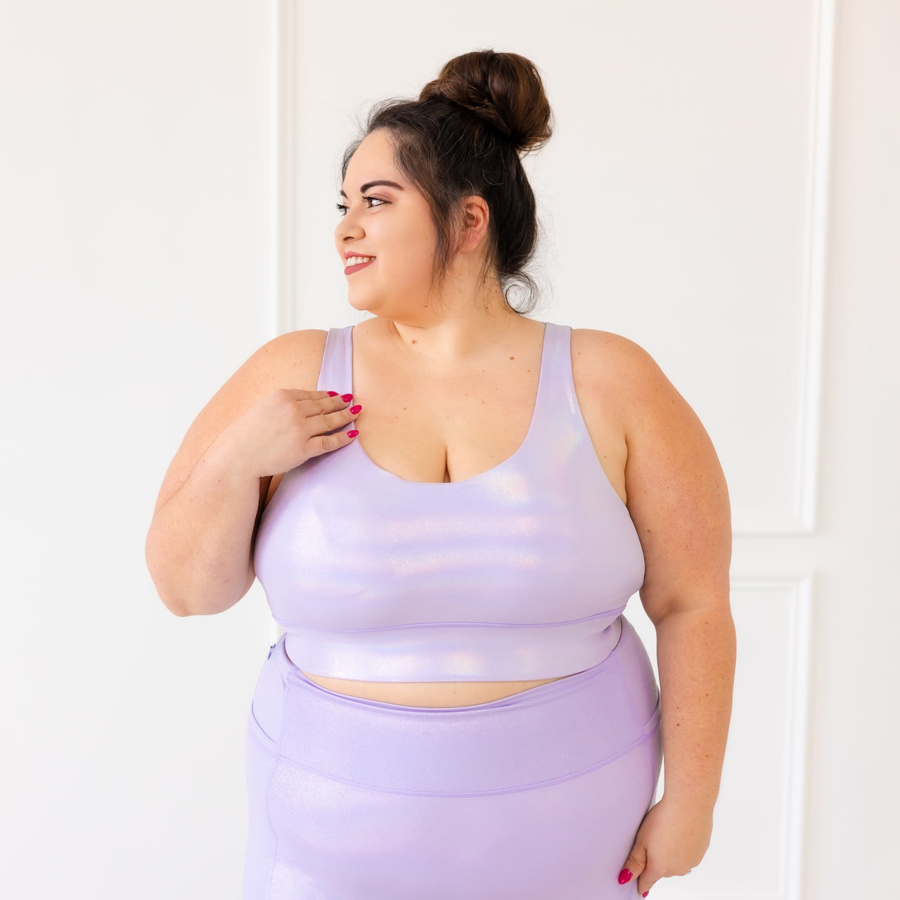 Lavender Prism Sports Bra