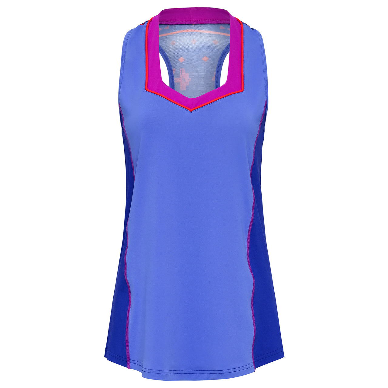 Blue Strength Flow Tank Top