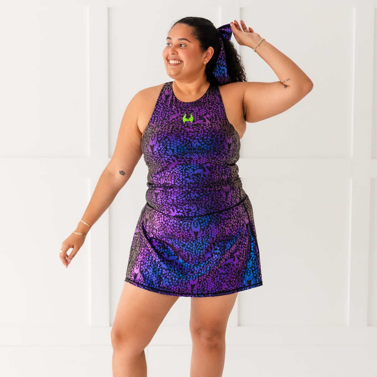 Disney Villain Maleficent Women's Athletic Skort