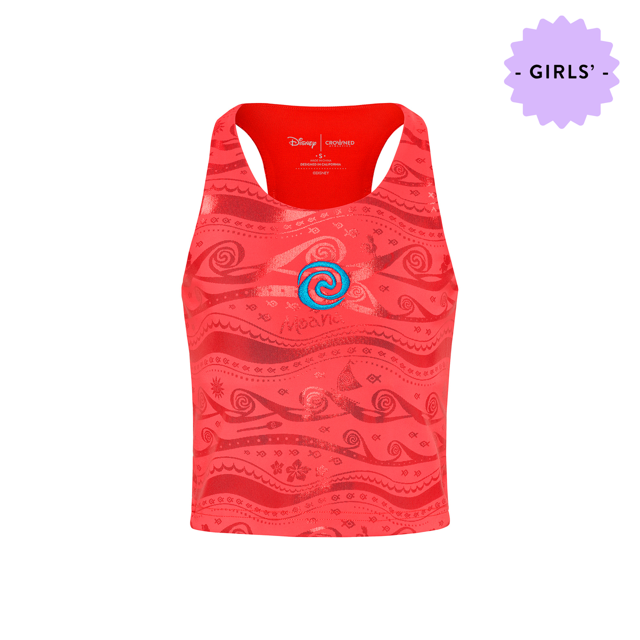 Disney Princess Moana Girls' Power Tank