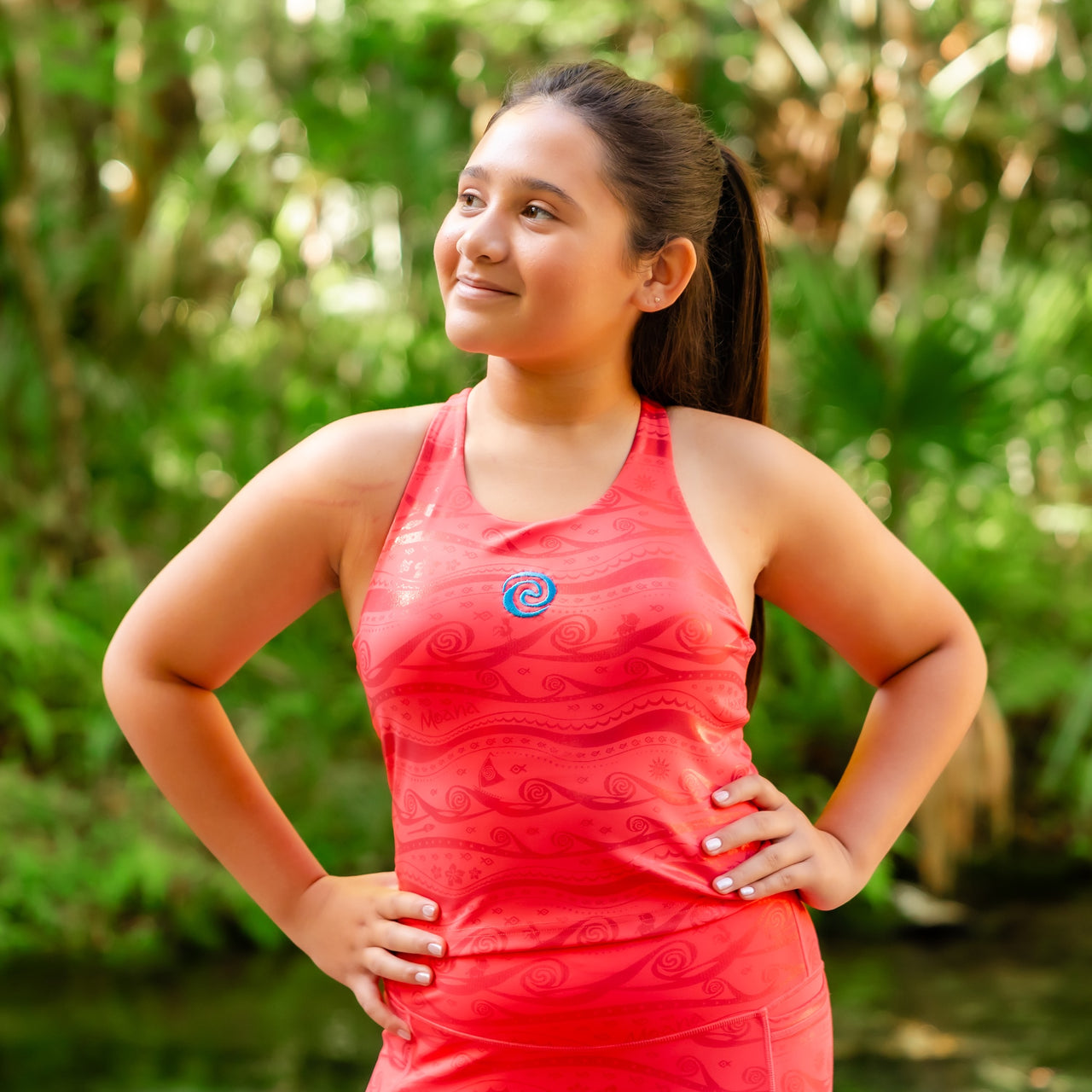 Disney Princess Moana Girls' Power Tank