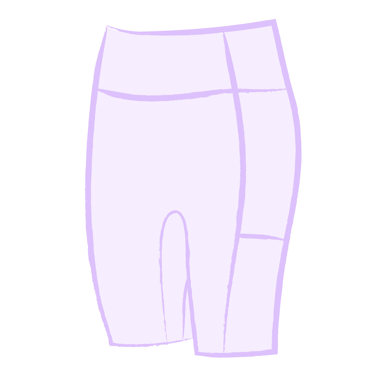 Mystery Women's Biker Shorts - 8"