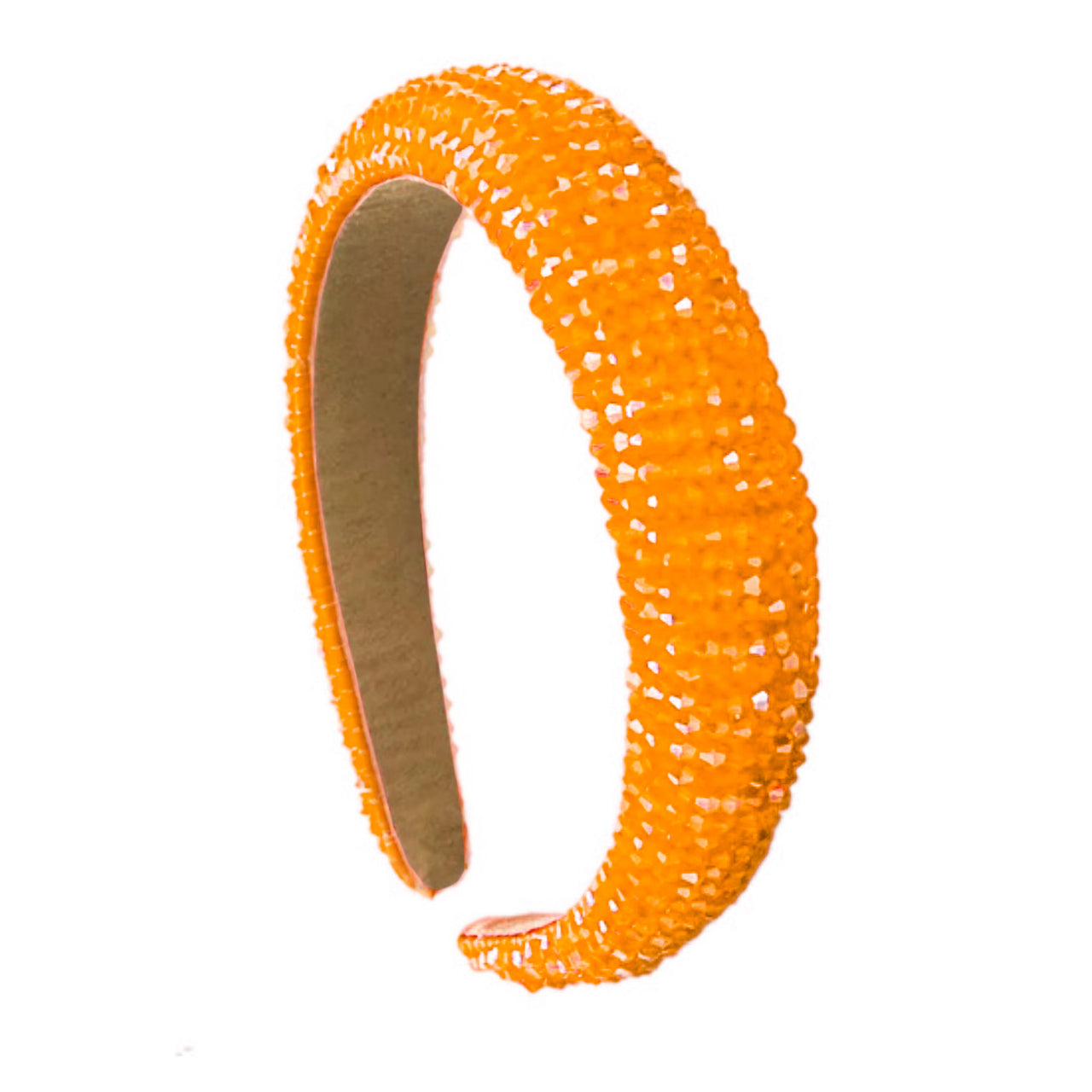 Orange Sparkle Headband - Bold