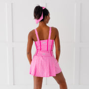 Disney Princess Icons Athletic Skort - Pink - Crowned Athletics