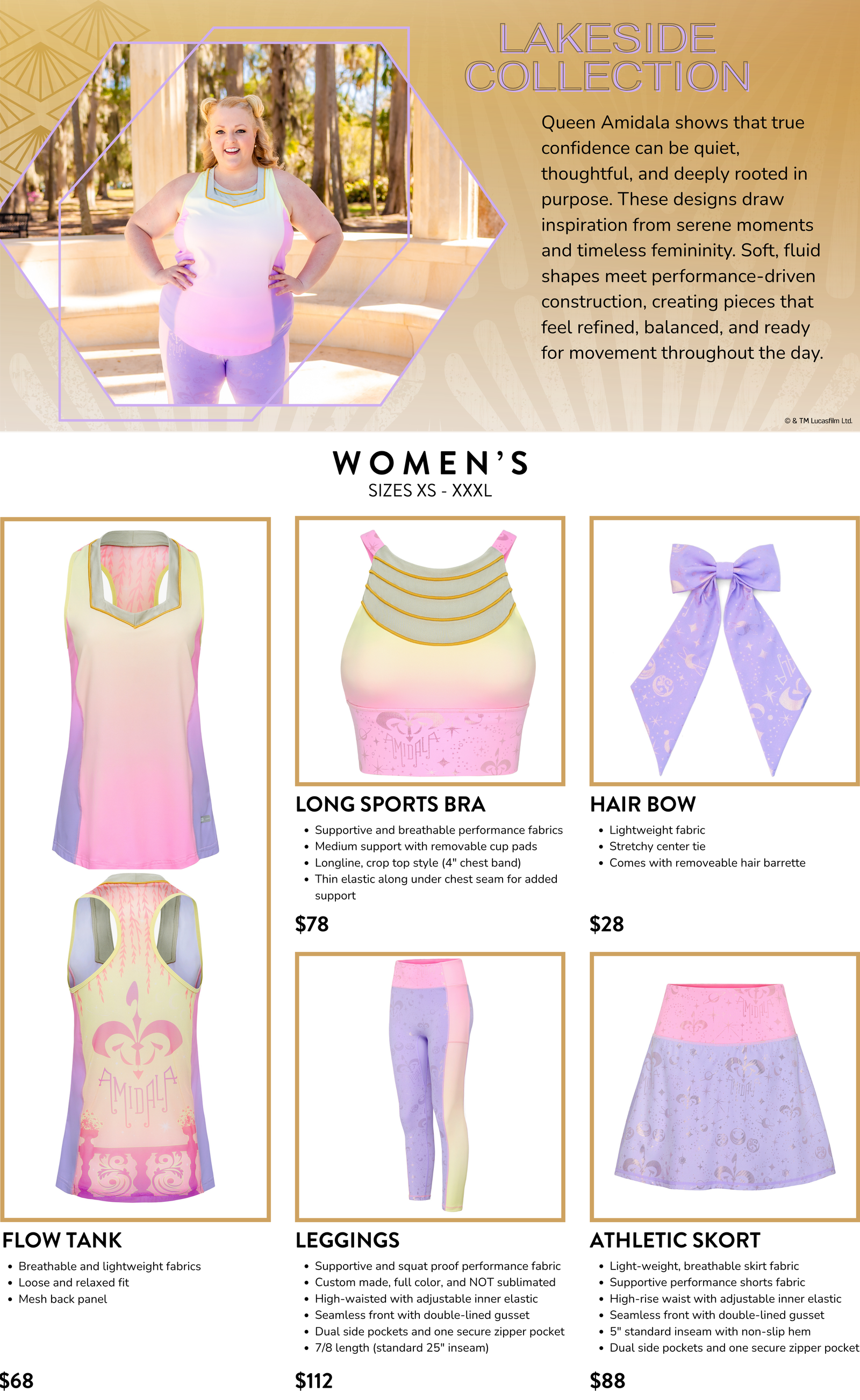 STAR WARS QUEEN AMIDALA™ PRODUCT GUIDE