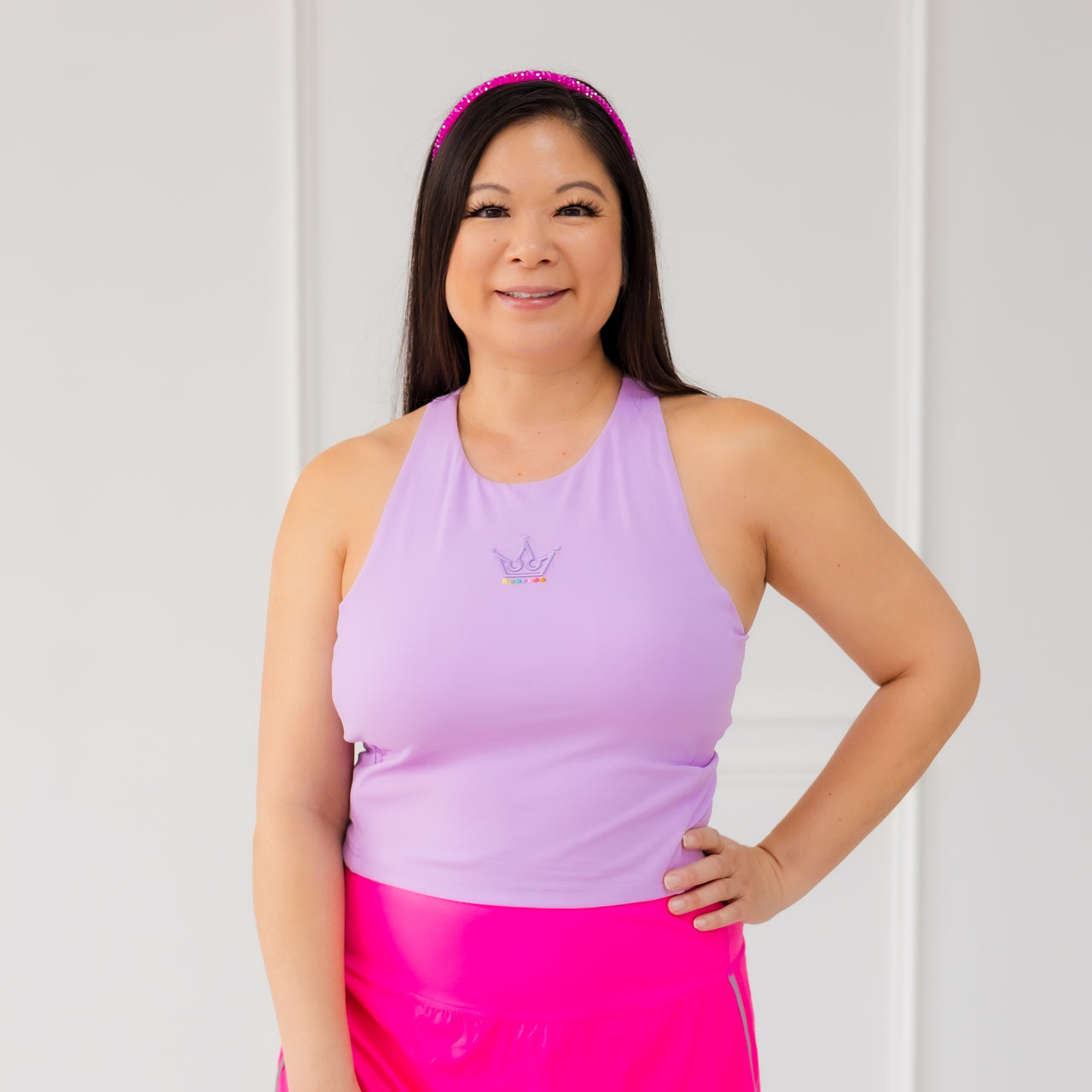 Crowned Power Tank - Purple