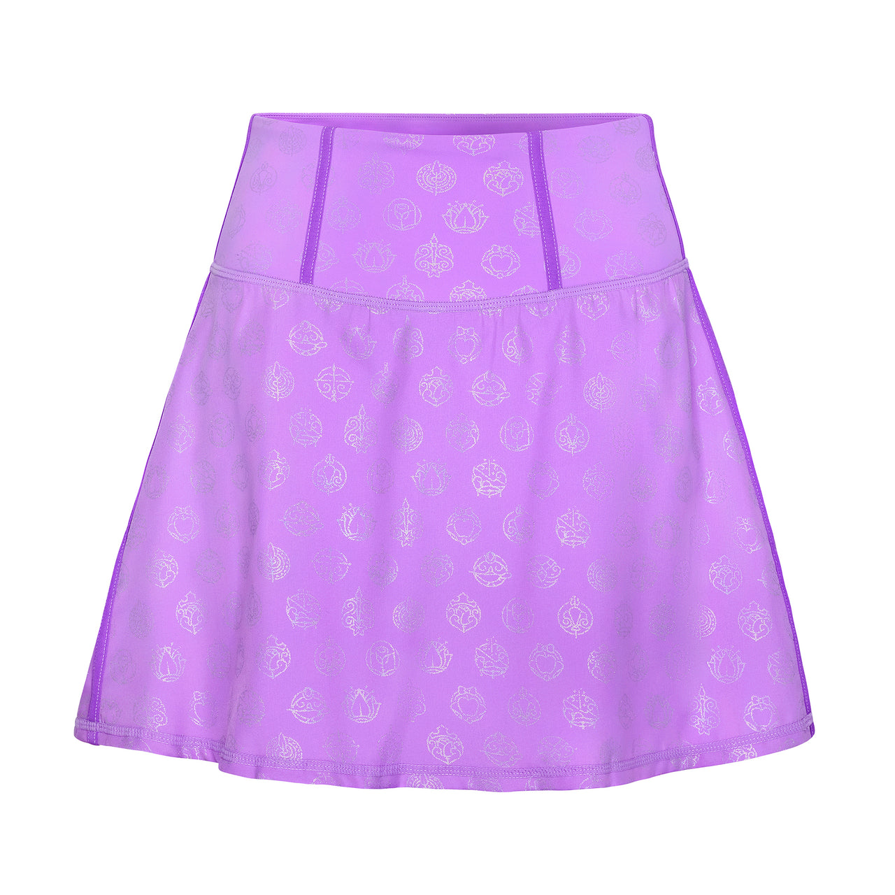 Disney Princess Icons Athletic Skort - Purple - Crowned Athletics