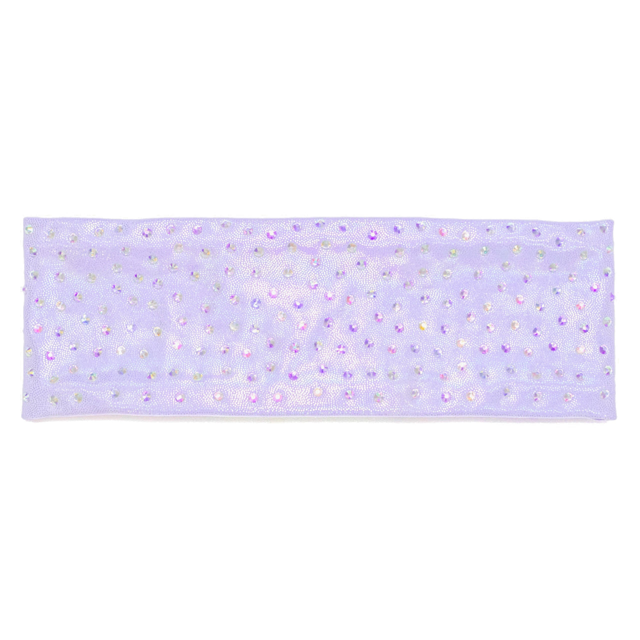 Lavender Prism Rhinestone Athletic Headband