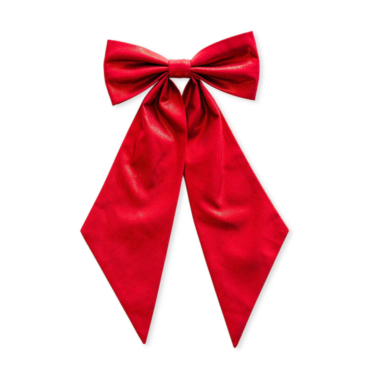 Ruby Jewel Hair Bow