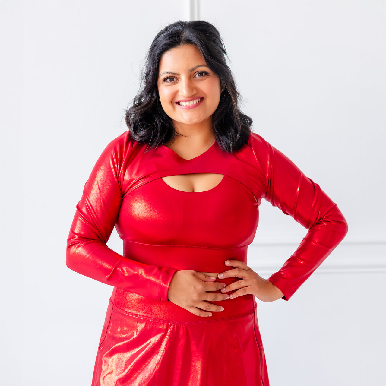 Ruby Jewel Athletic Shrug