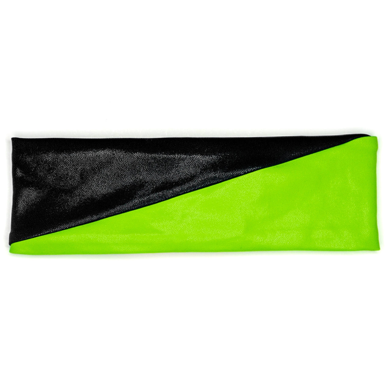 Black and Green Athletic Headband